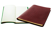 Reptile Embossed Leather Journals