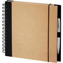 Two Tone HardCover Recycled Journals Notebooks