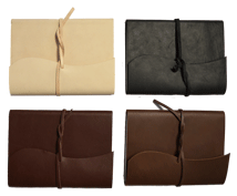 Cowhide Leather Writing Journal Notebooks