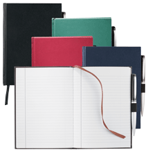 Hardcover Textured Blank Notebook